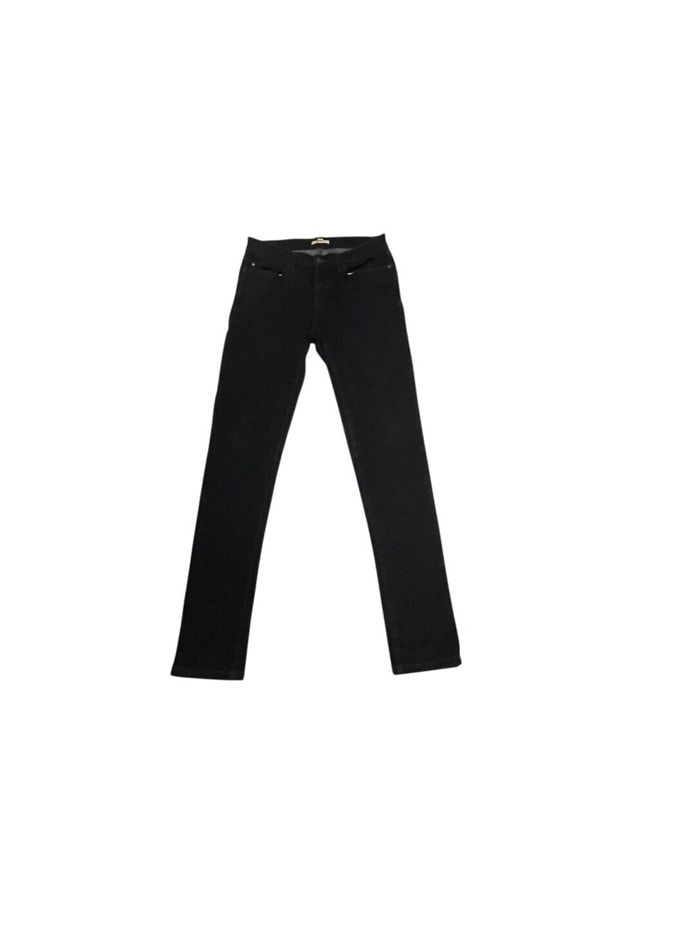 Eileen Fisher Jeans Womens 4 Skinny Dark Wash Organic Cotton Stretch Mid Rise